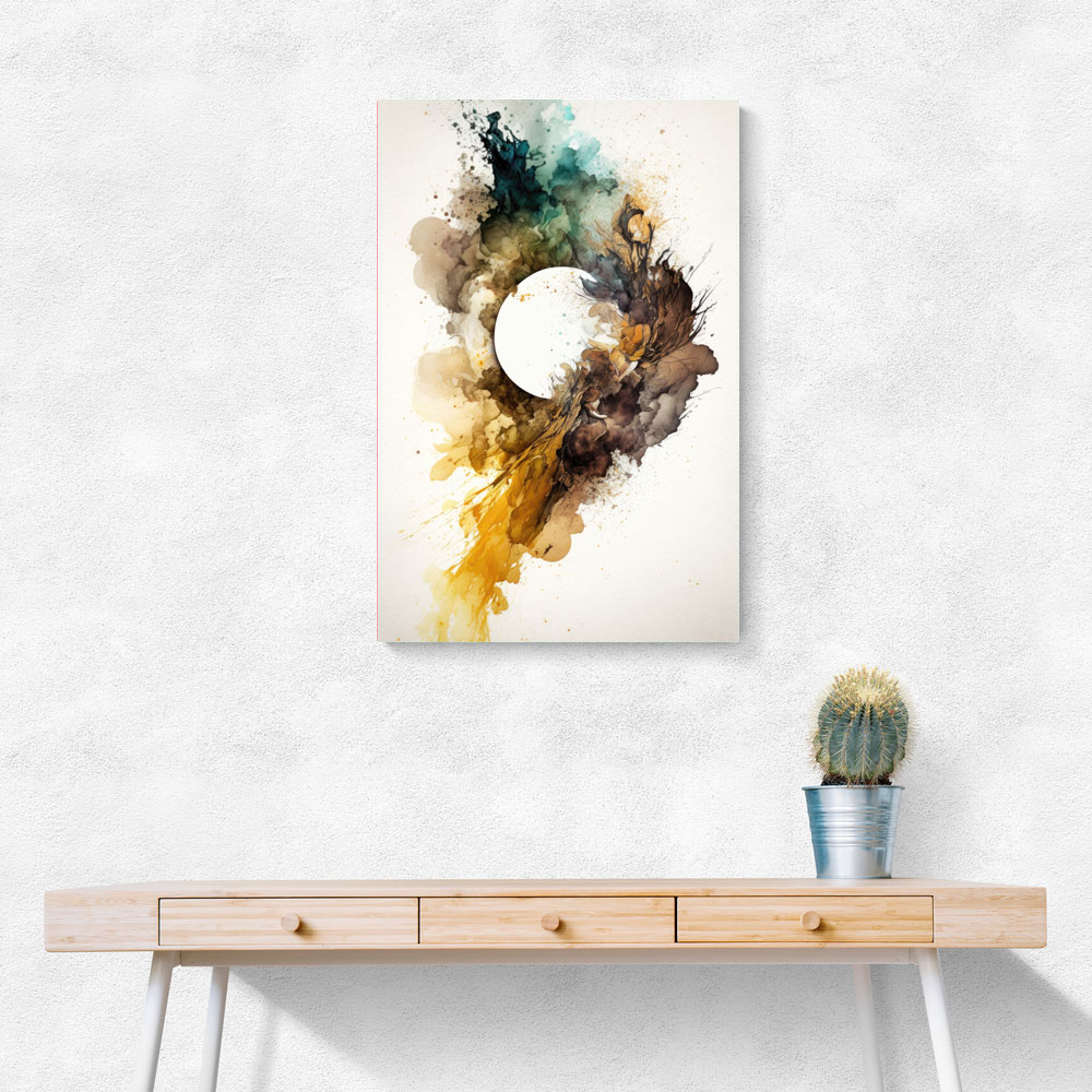 Ink Splash Abstract 38 Wall Art