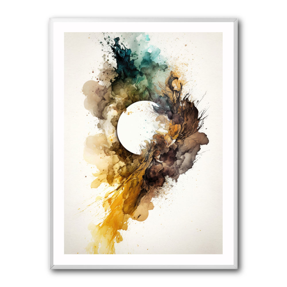 Ink Splash Abstract 38 Wall Art