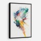 Ink Splash Abstract 39 Wall Art