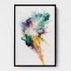 Ink Splash Abstract 39 Wall Art