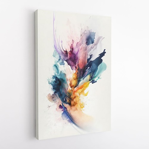 Ink Splash Abstract 15 Wall Art