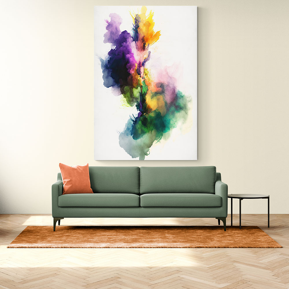 Ink Splash Abstract 45 Wall Art