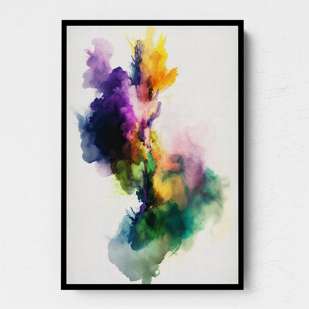 Ink Splash Abstract 45 Wall Art