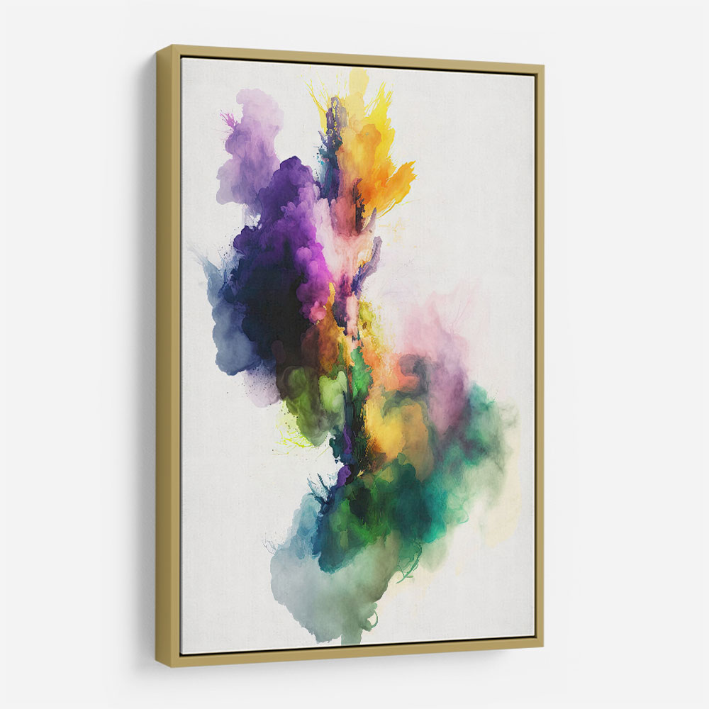 Ink Splash Abstract 45 Wall Art