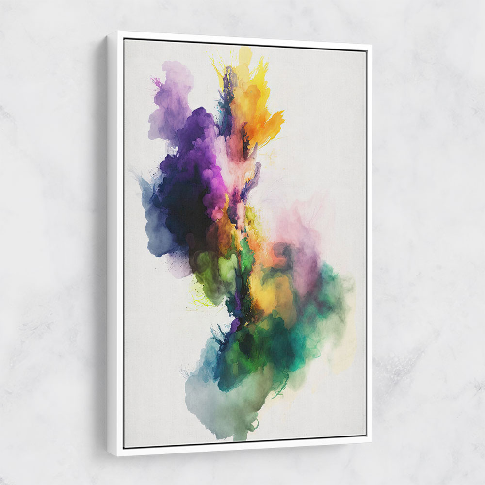 Ink Splash Abstract 45 Wall Art