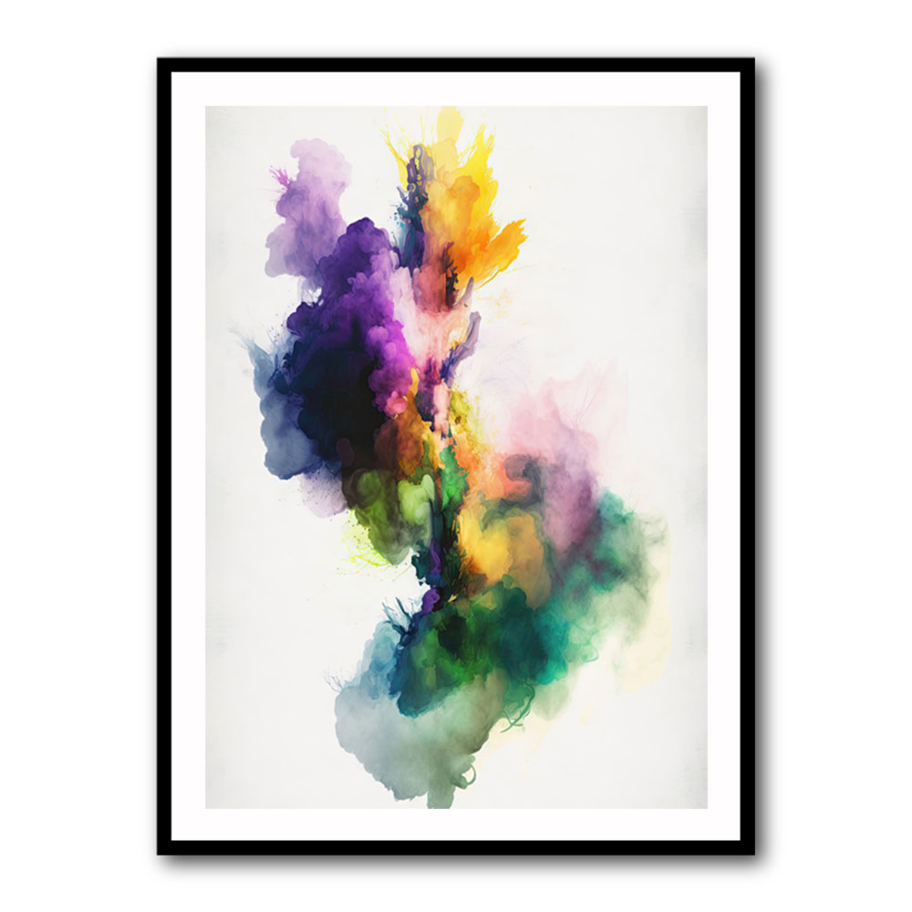 Ink Splash Abstract 45 Wall Art