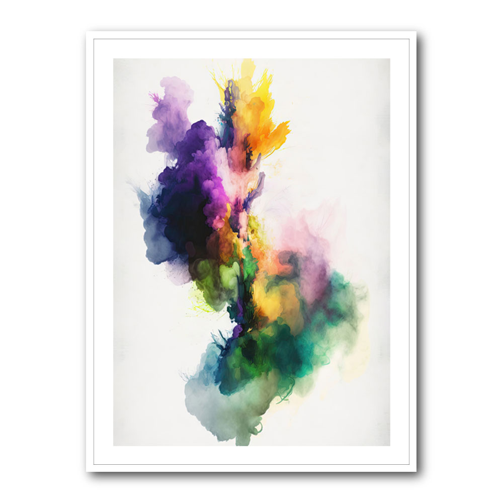 Ink Splash Abstract 45 Wall Art