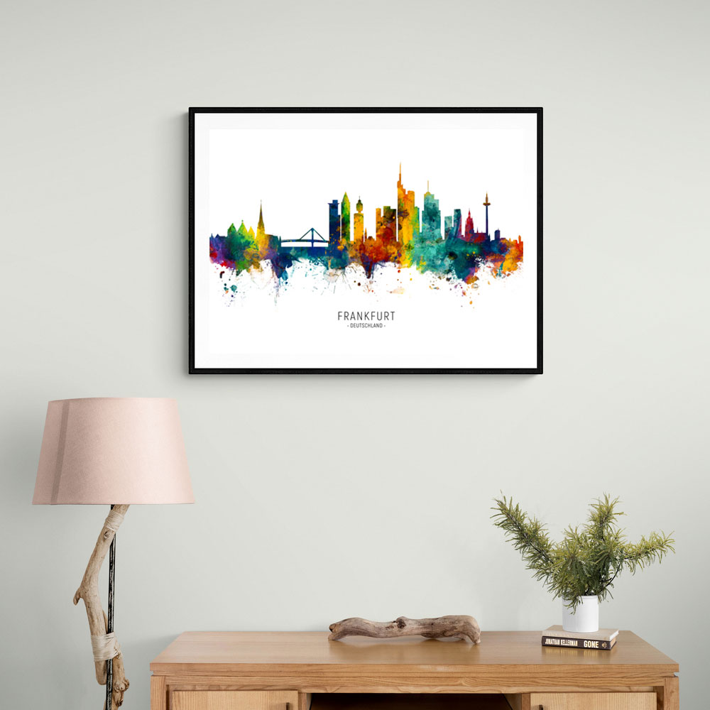 Frankfurt Germany Skyline