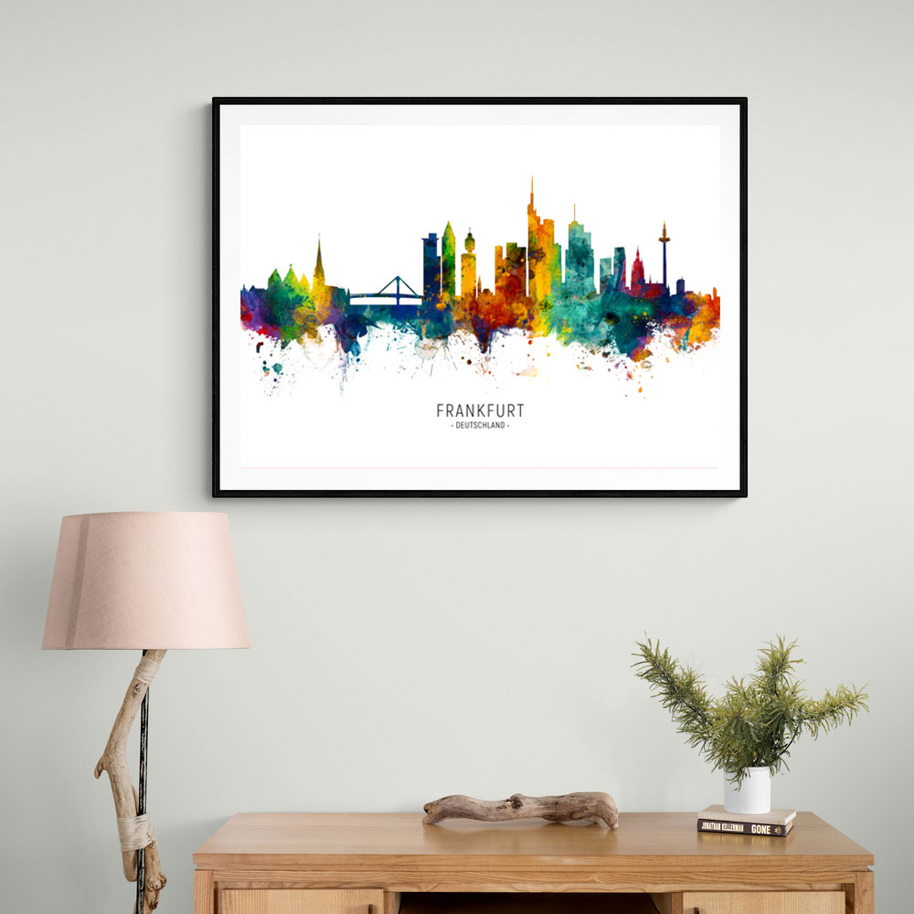 Frankfurt Germany Skyline