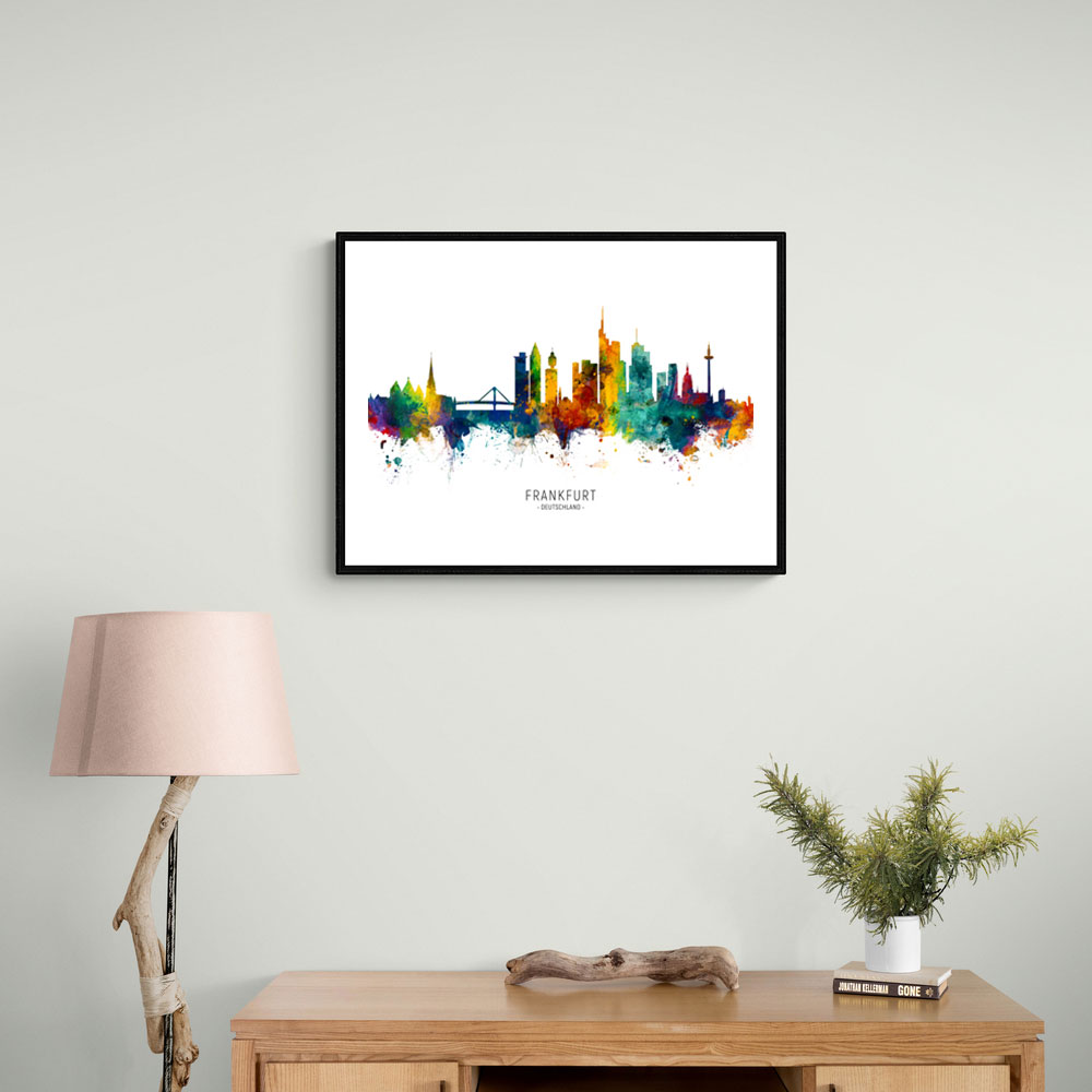 Frankfurt Germany Skyline