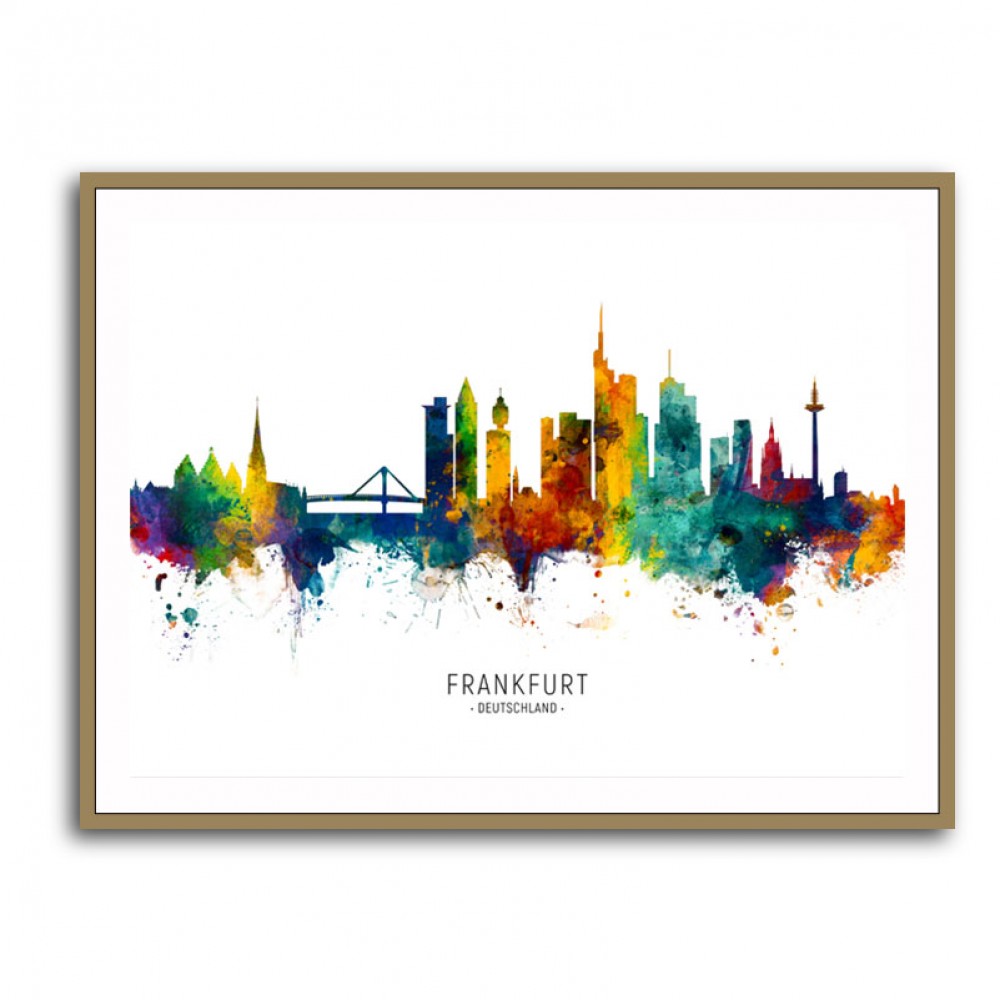 Frankfurt Germany Skyline