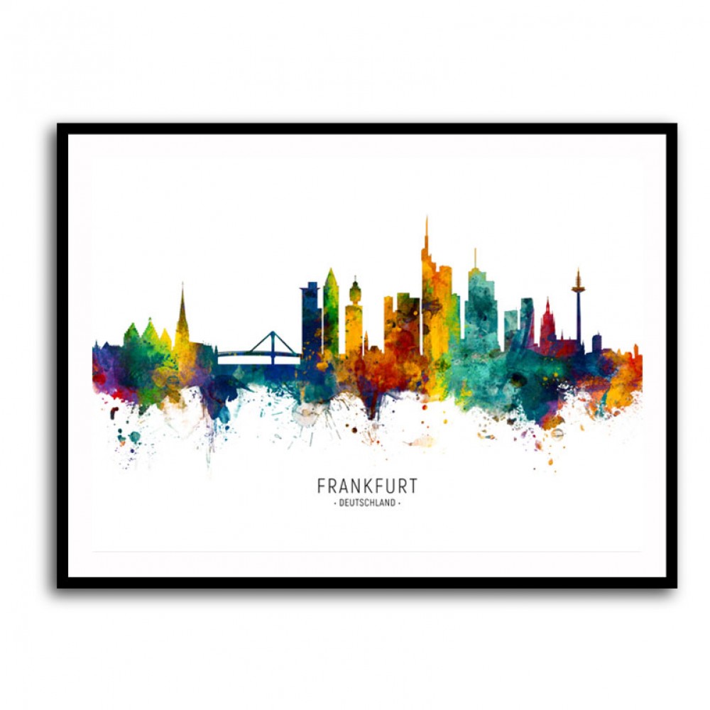 Frankfurt Germany Skyline