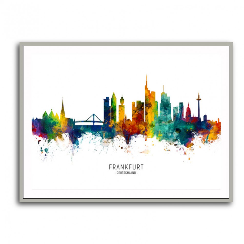 Frankfurt Germany Skyline