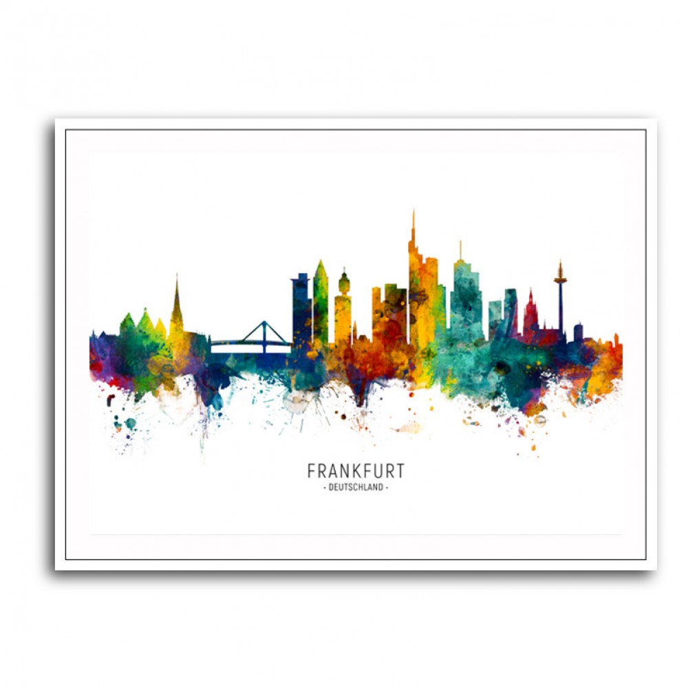 Frankfurt Germany Skyline