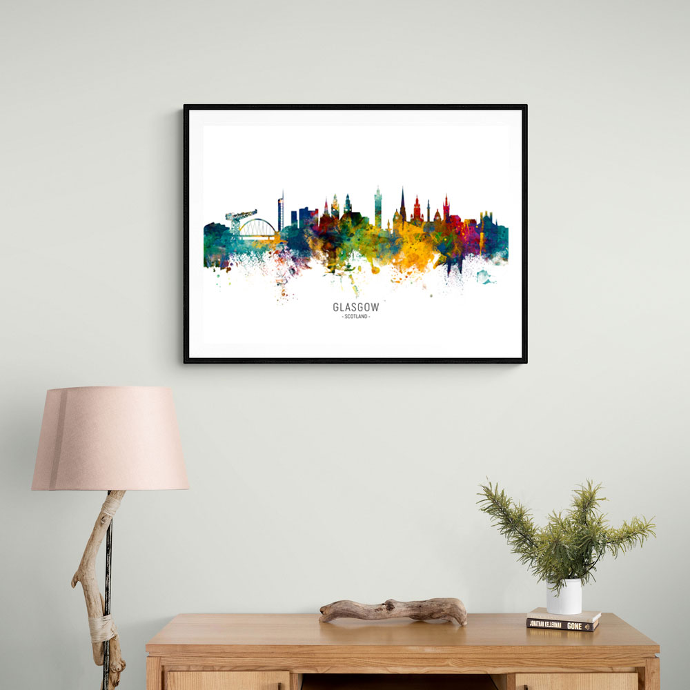 Glasgow Scotland Skyline