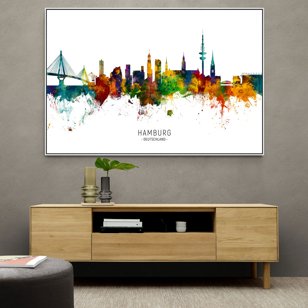 Hamburg Germany Skyline