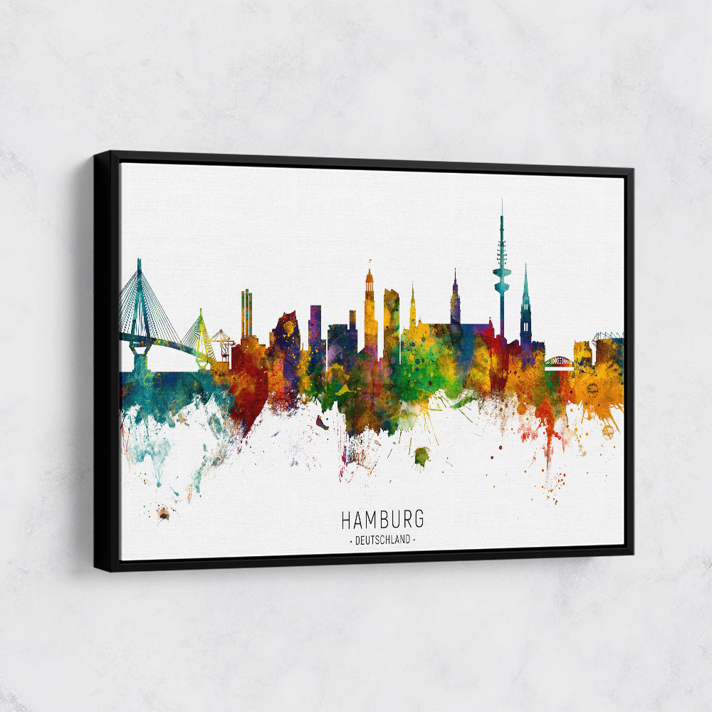 Hamburg Germany Skyline