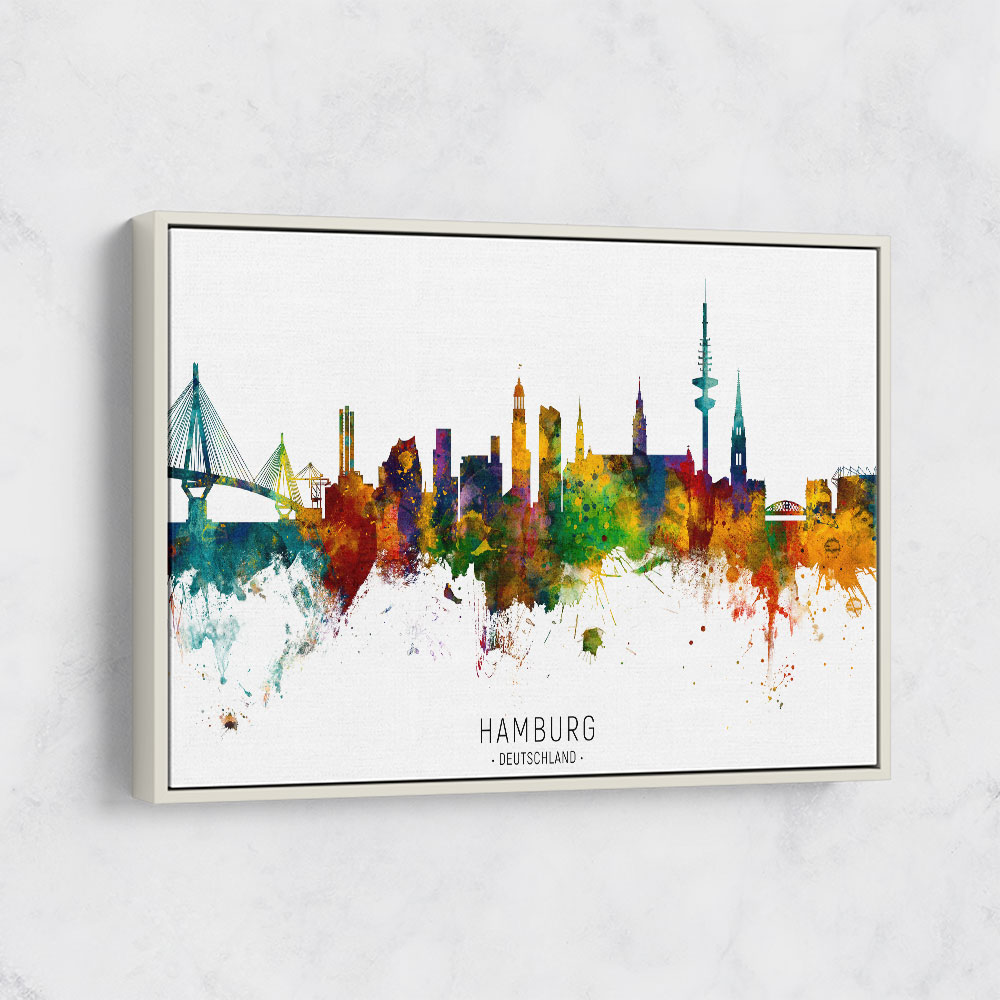 Hamburg Germany Skyline