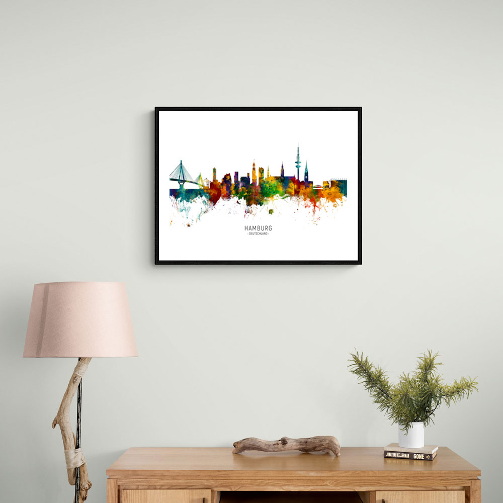 Hamburg Germany Skyline