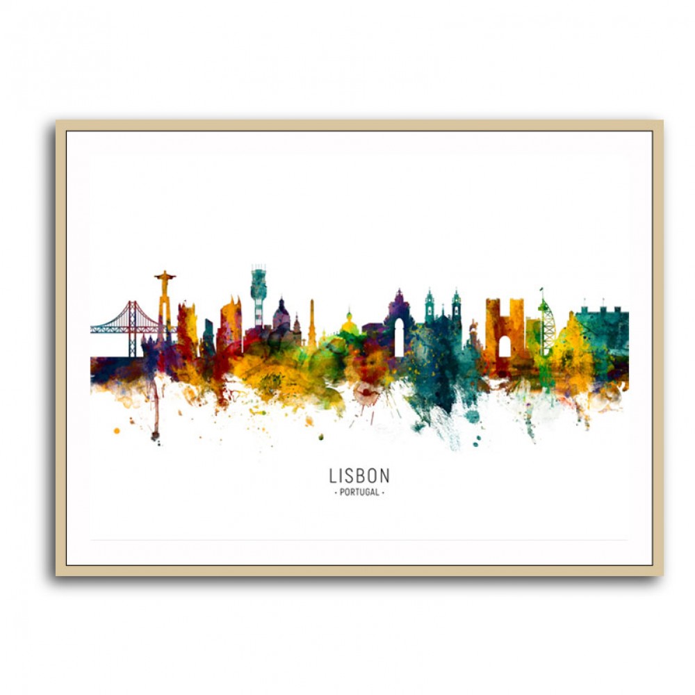 Lisbon Portugal Skyline