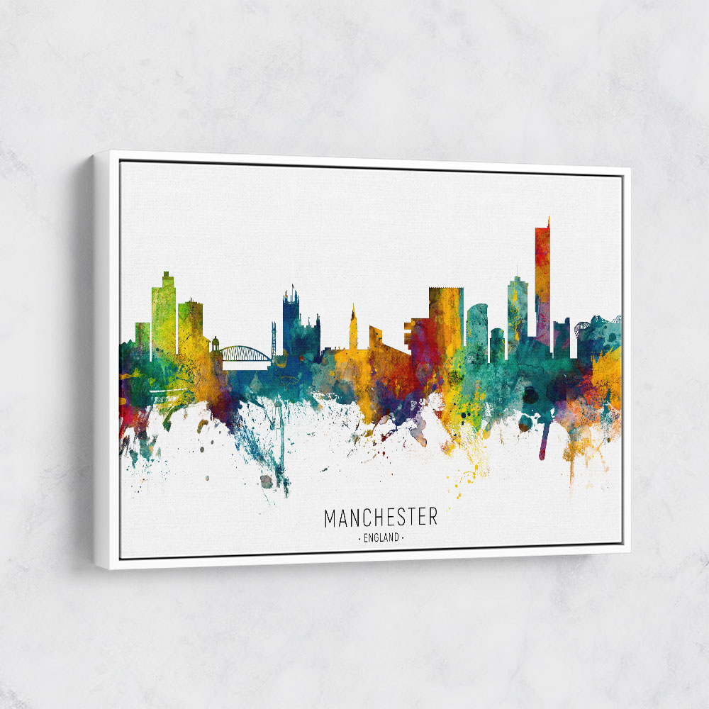 Manchester England Skyline