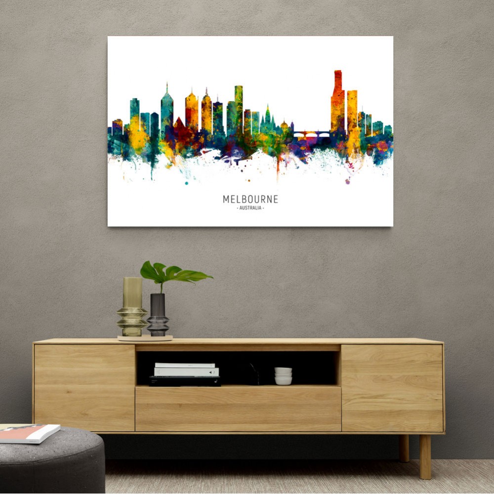 Melbourne Australia Skyline