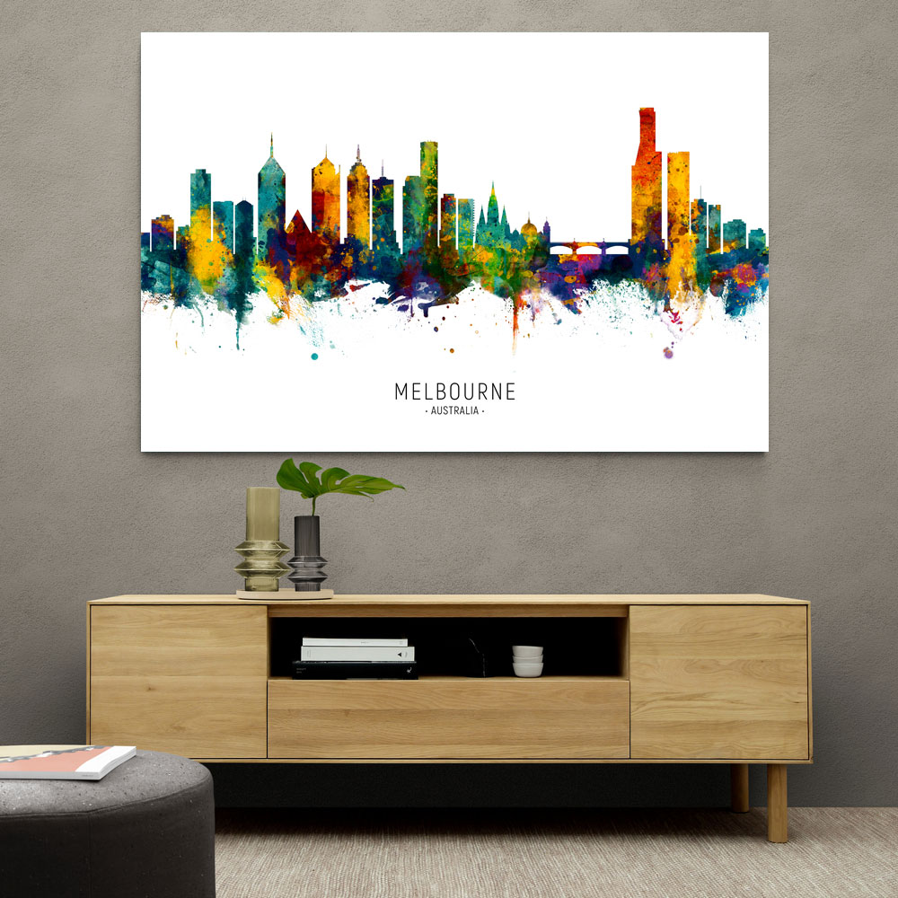 Melbourne Australia Skyline