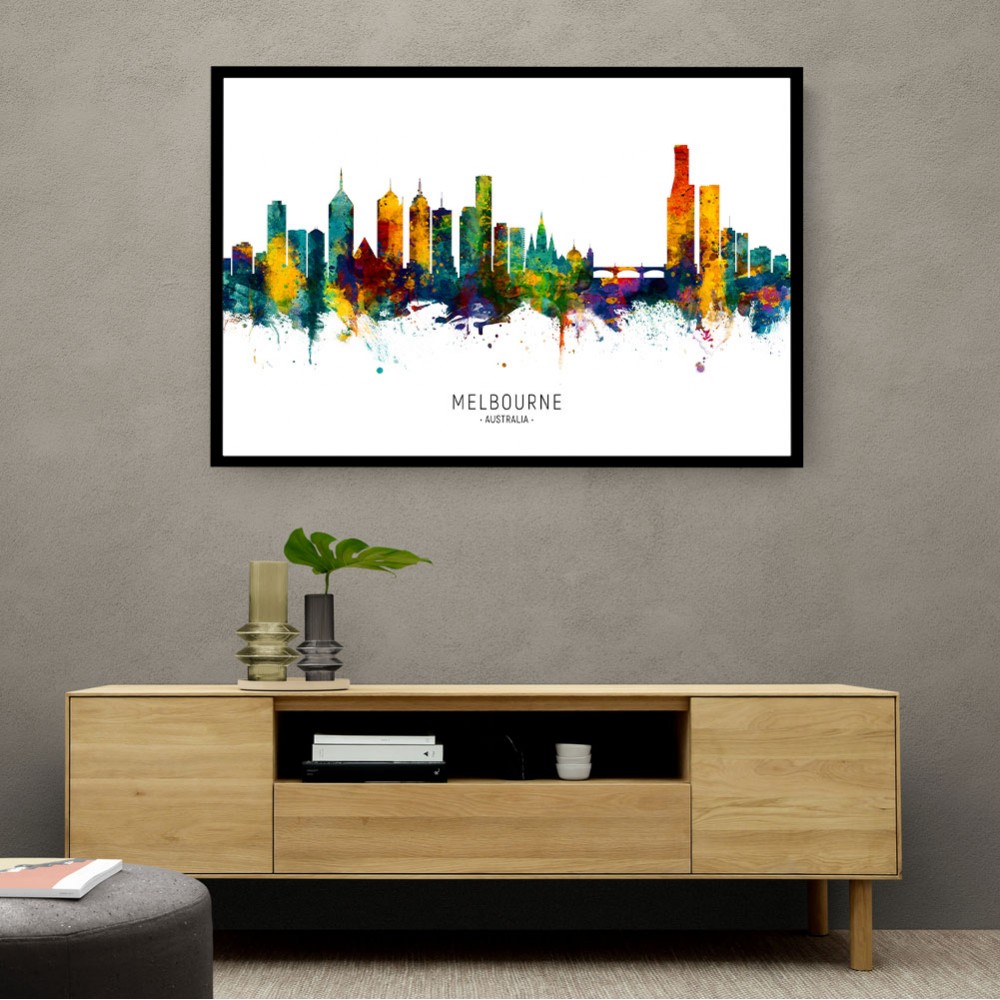 Melbourne Australia Skyline