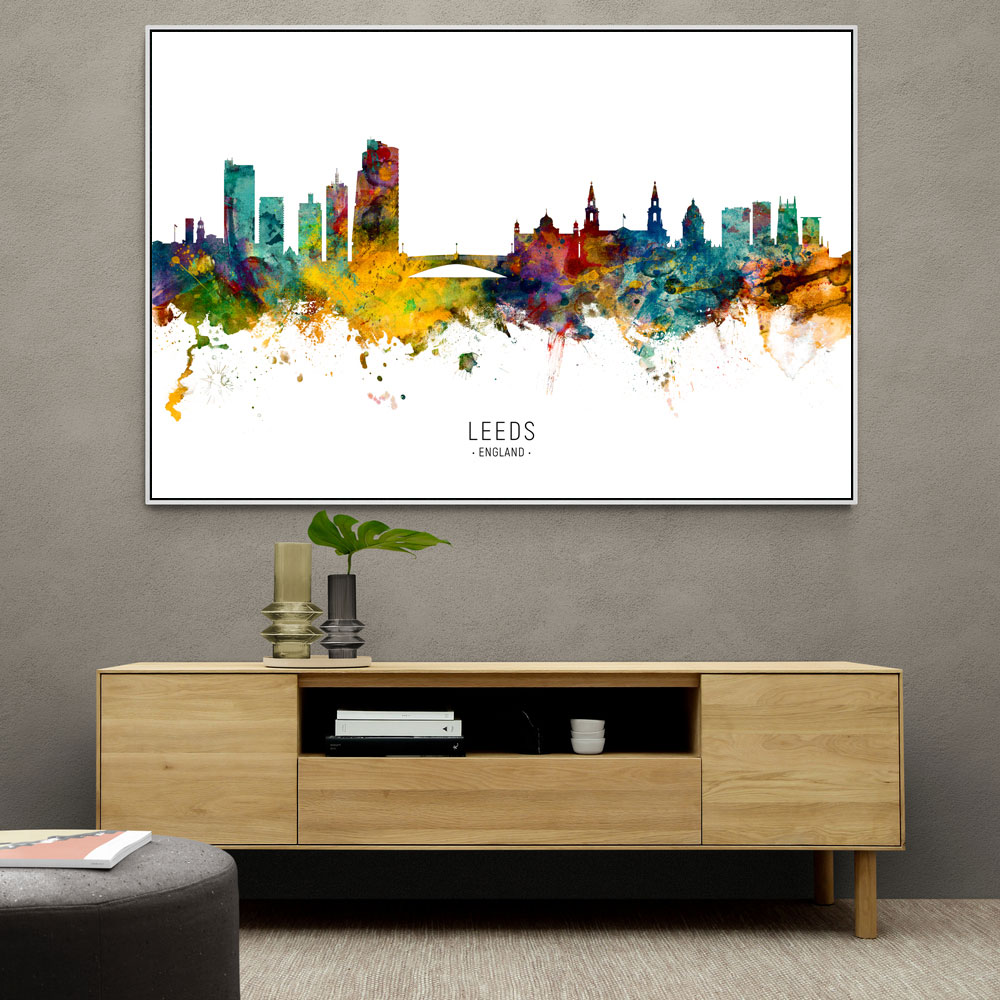 Leeds England Skyline