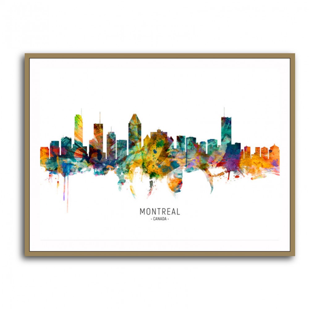 Montreal Canada Skyline