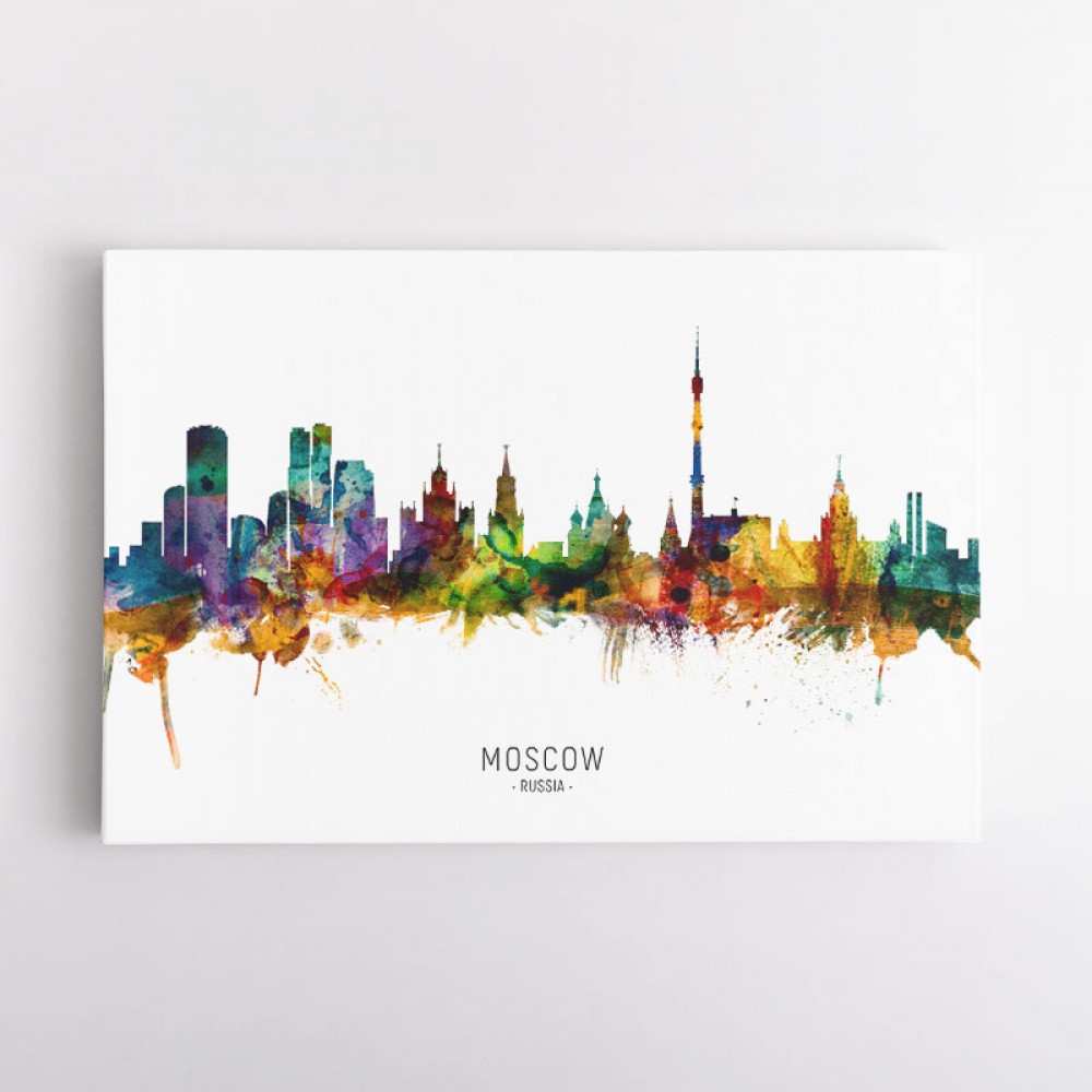 Moscow Russia Skyline