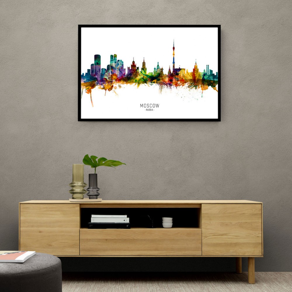 Moscow Russia Skyline