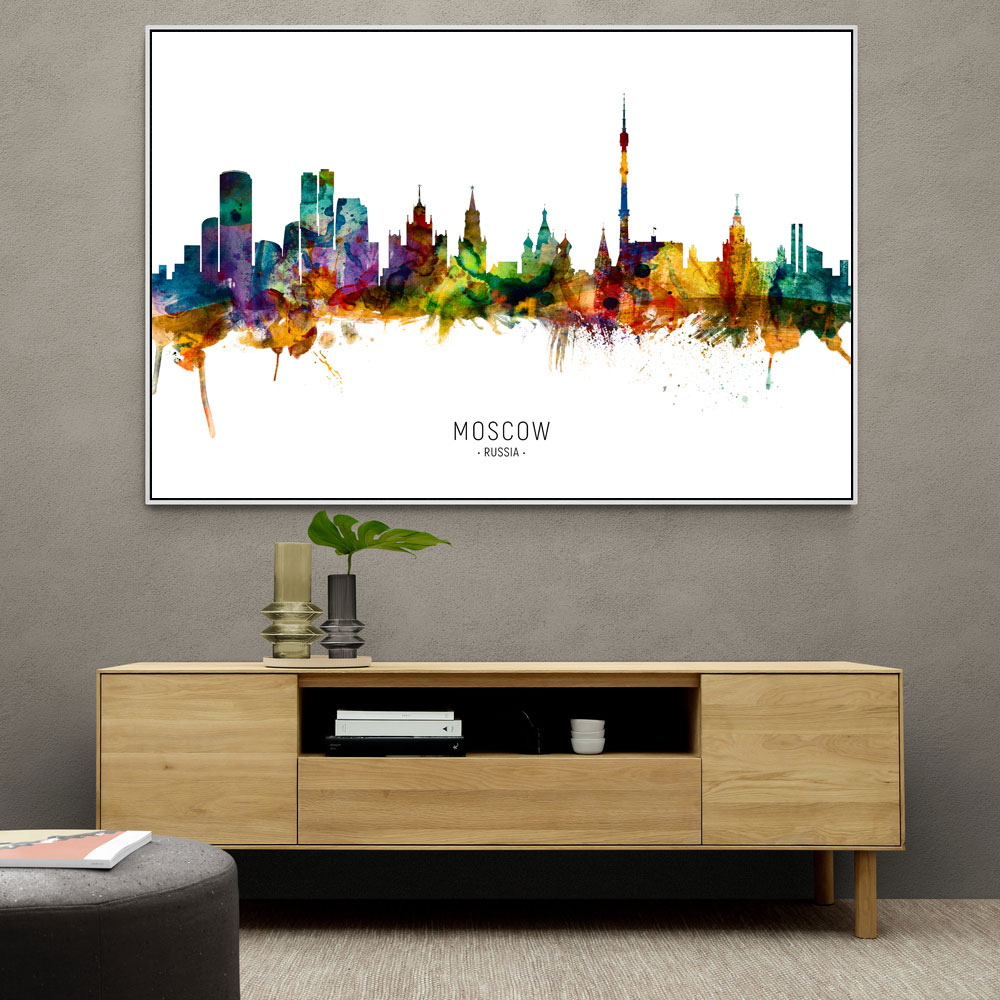 Moscow Russia Skyline