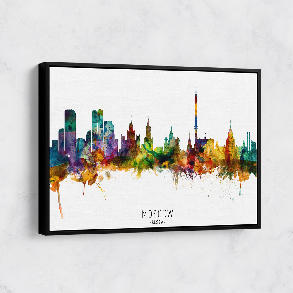 Moscow Russia Skyline