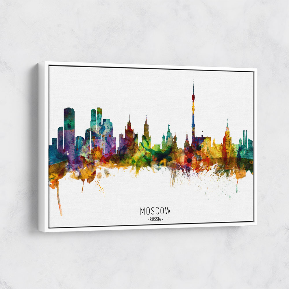 Moscow Russia Skyline