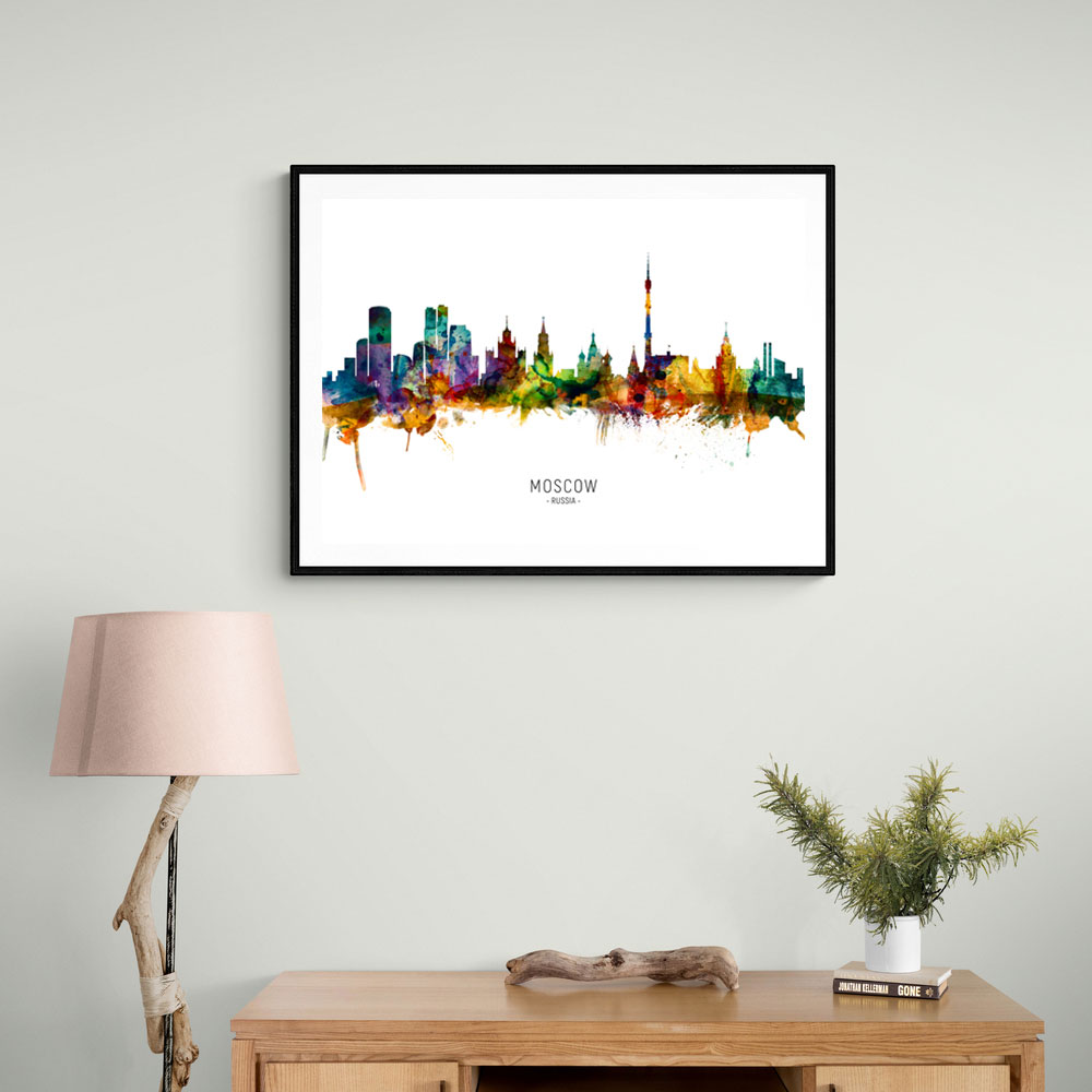 Moscow Russia Skyline