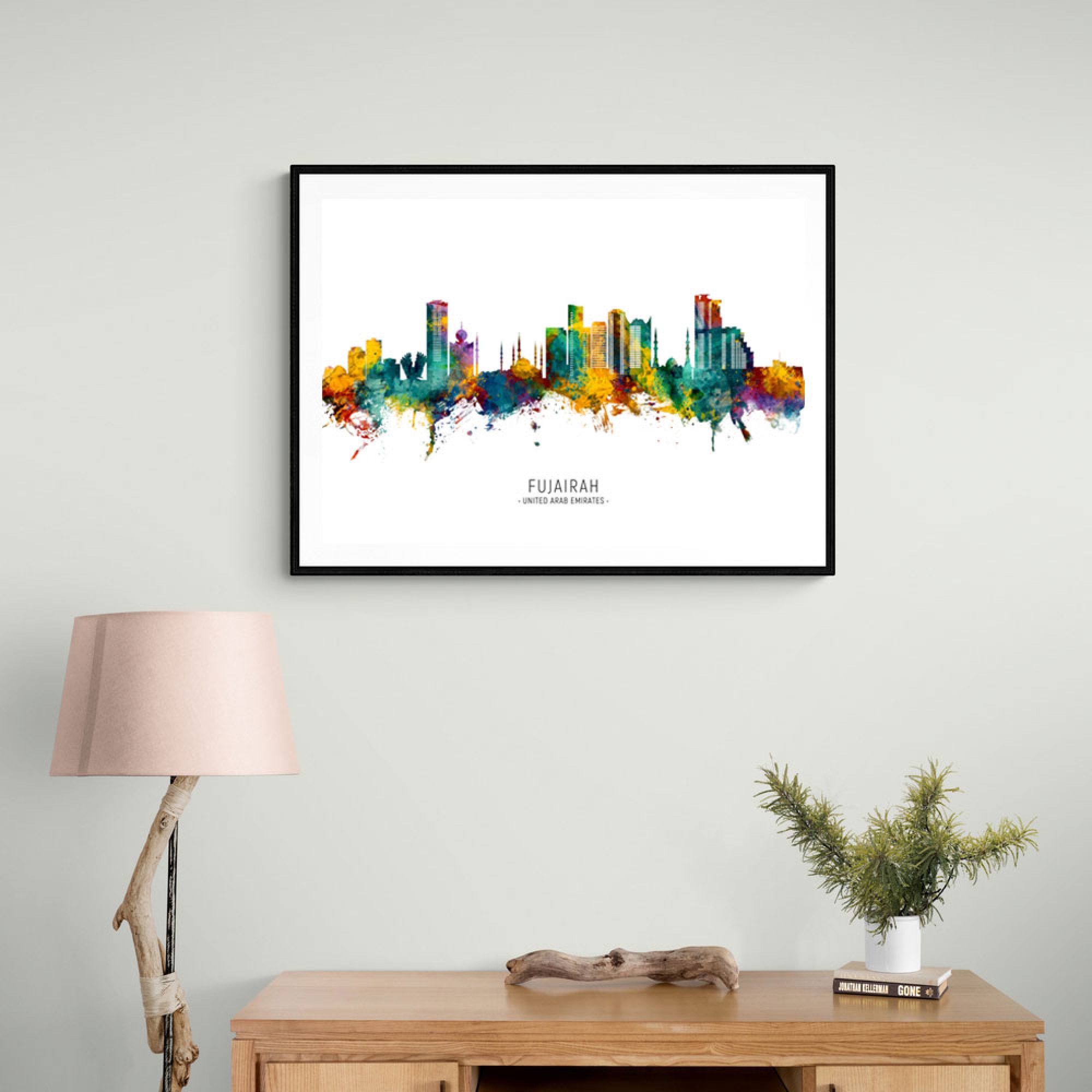 Fujairah Skyline Wall Art