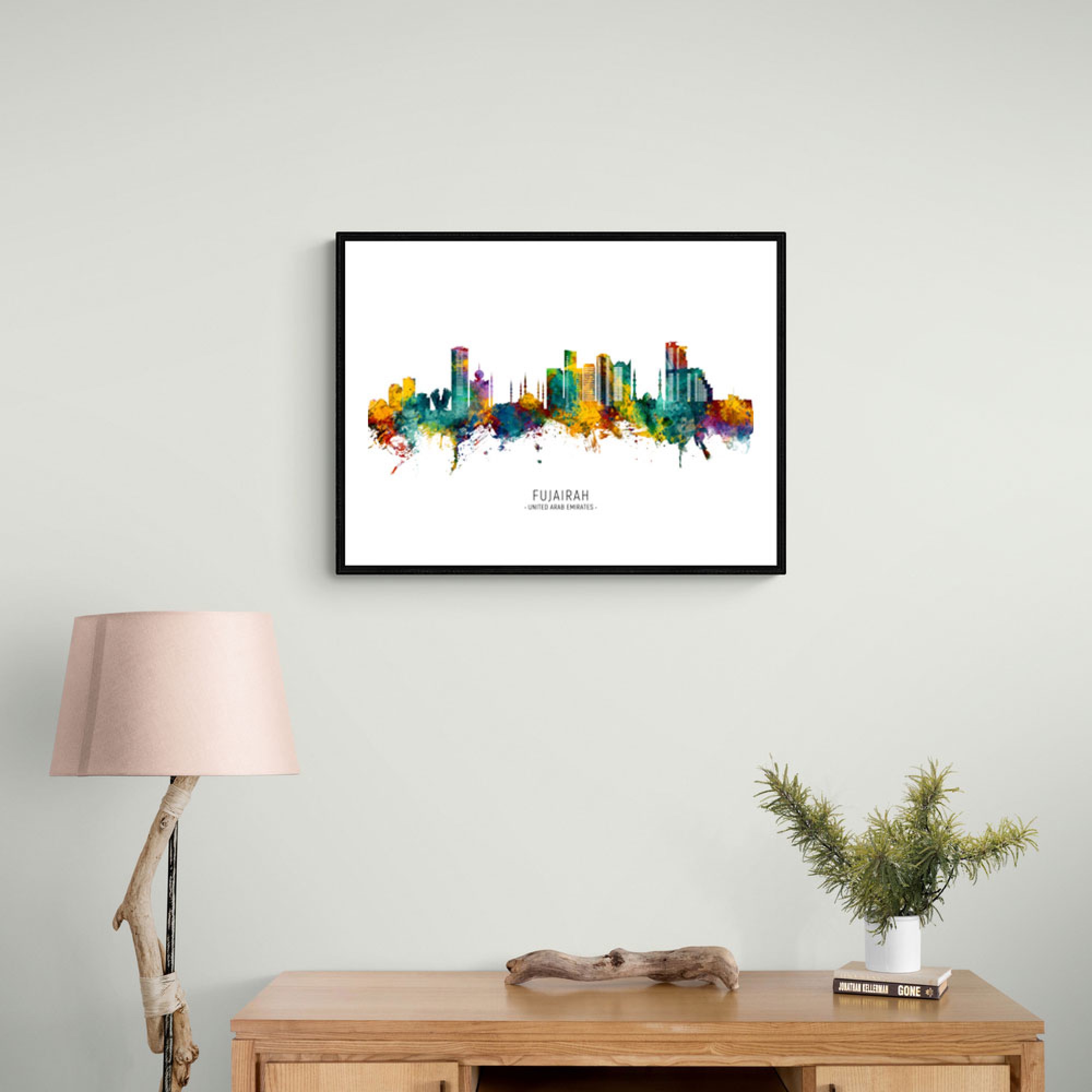 Fujairah Skyline Wall Art