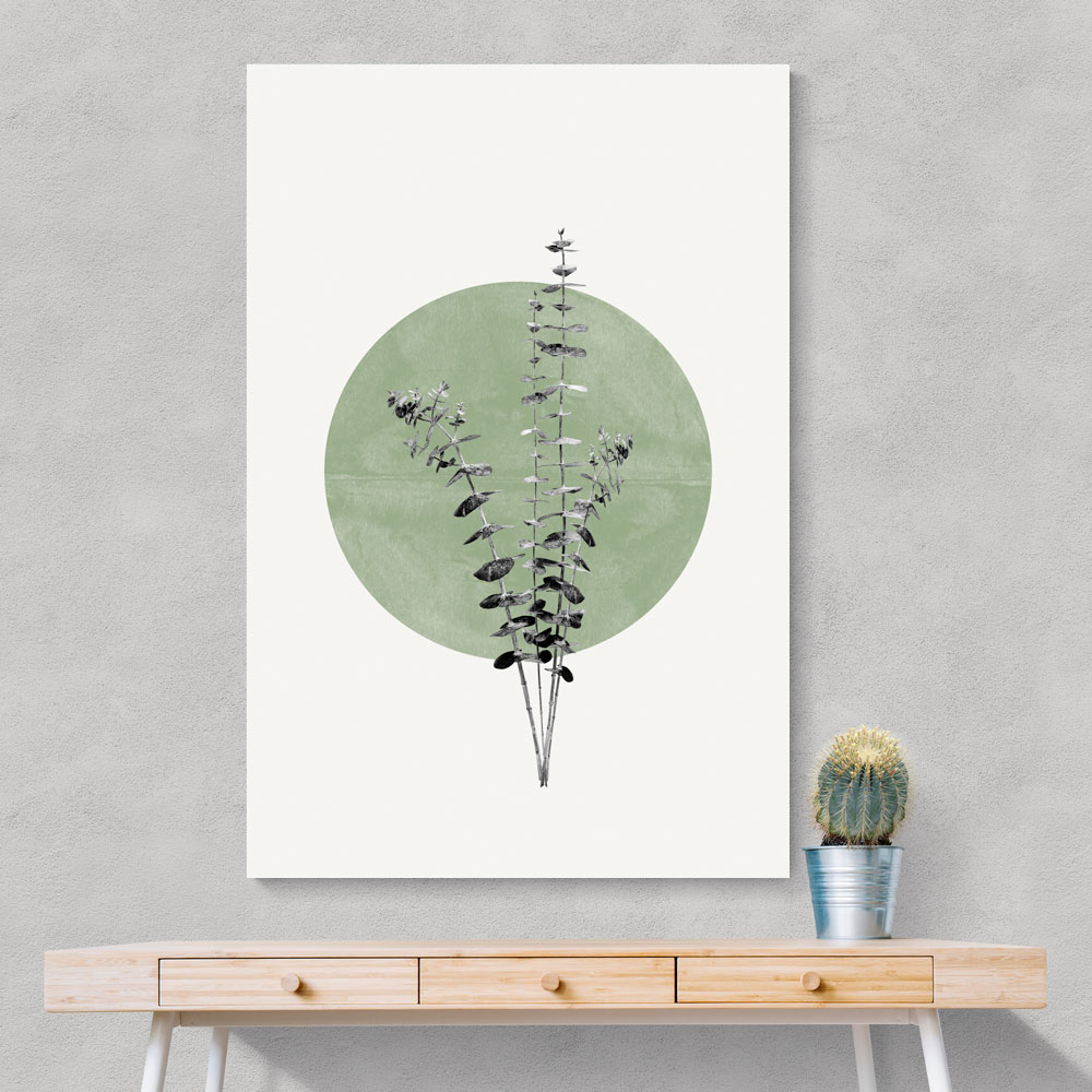 Eucalyptus and Green Moon