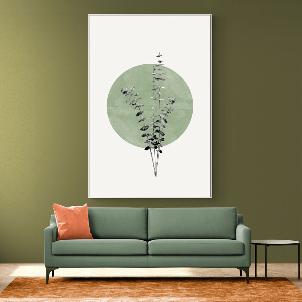 Eucalyptus and Green Moon