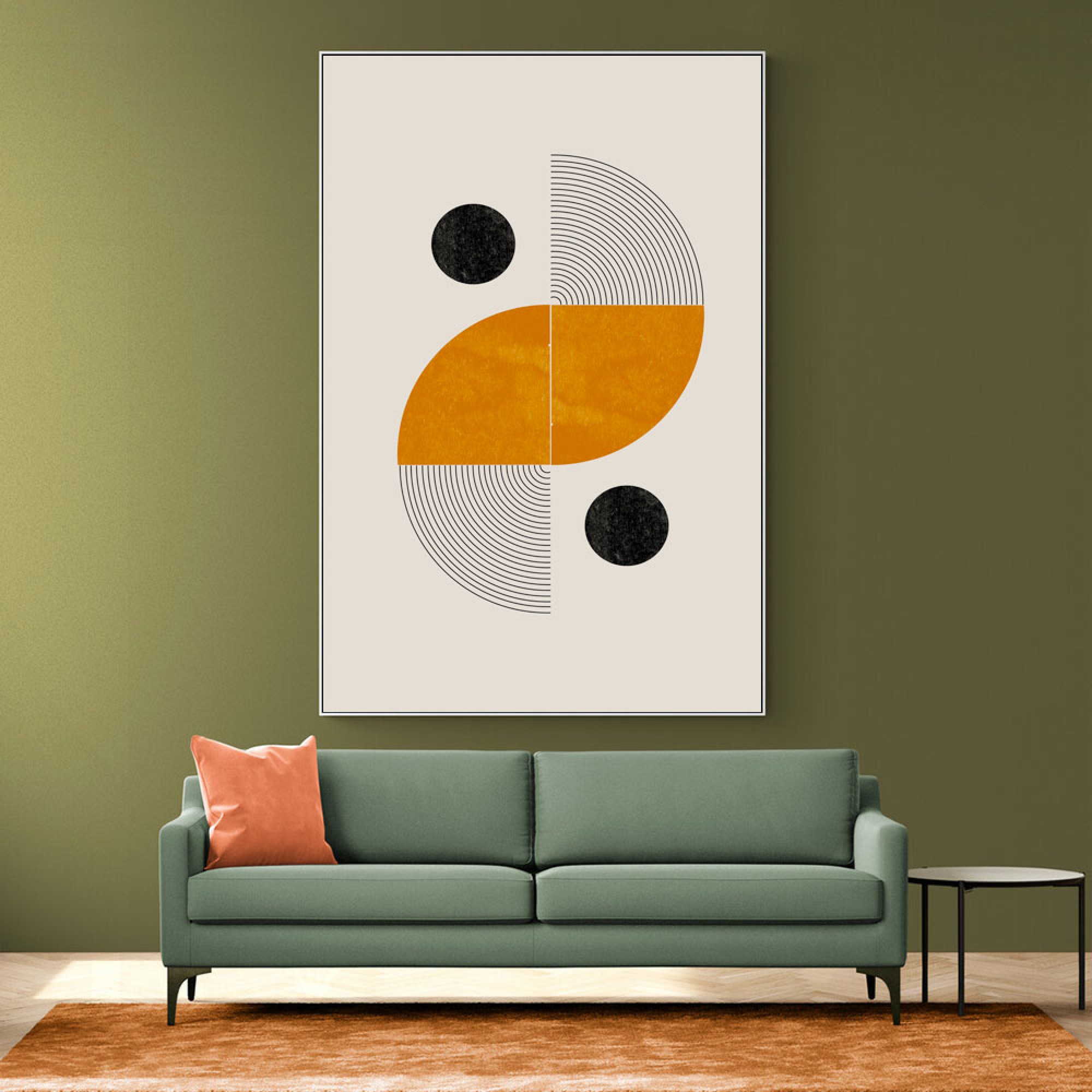 Retro Shape Wall Art