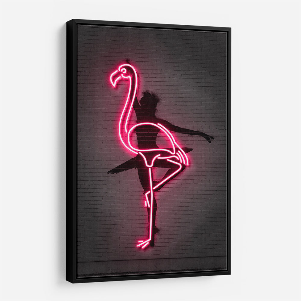 Ballerina Flamingo Neon