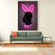 Homer Playboy Bunny Neon