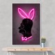 Homer Playboy Bunny Neon