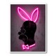 Homer Playboy Bunny Neon