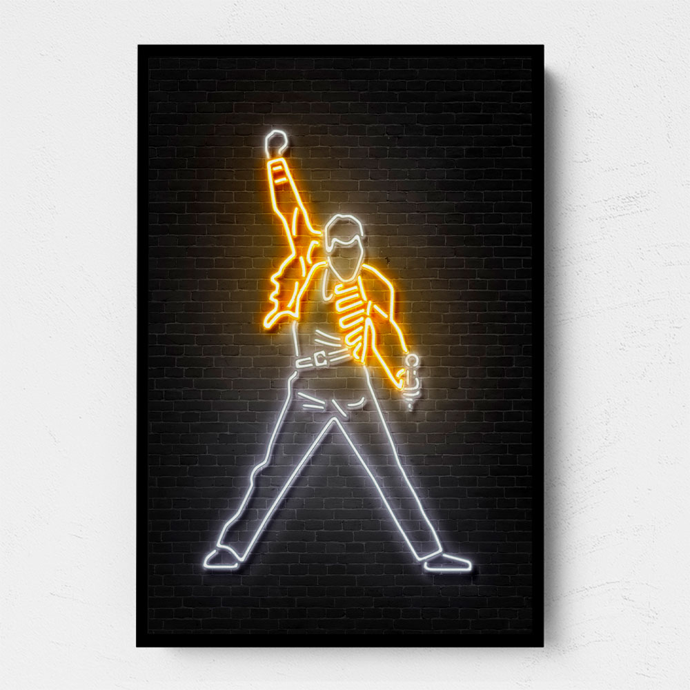 Freddy Mercury Neon