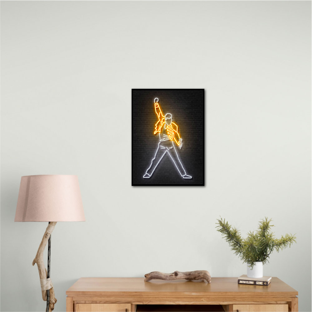 Freddy Mercury Neon