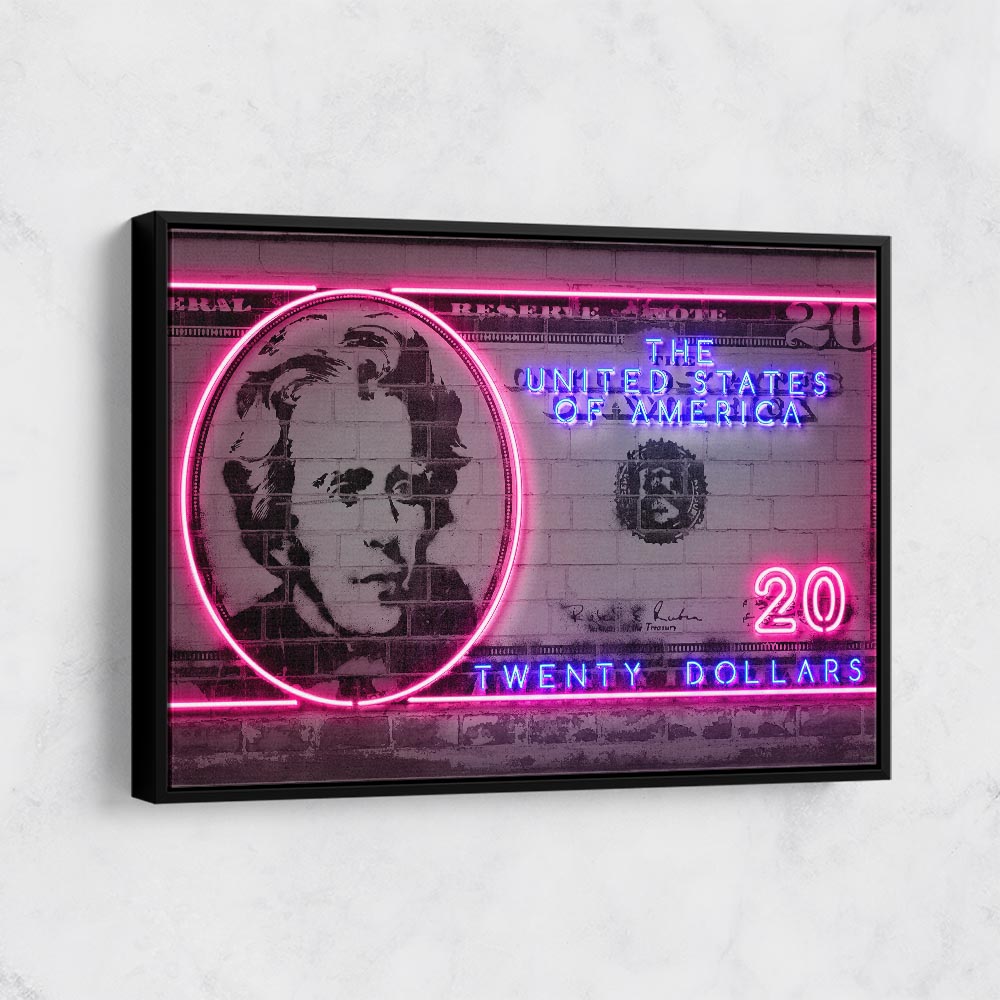 20 Dollars Neon