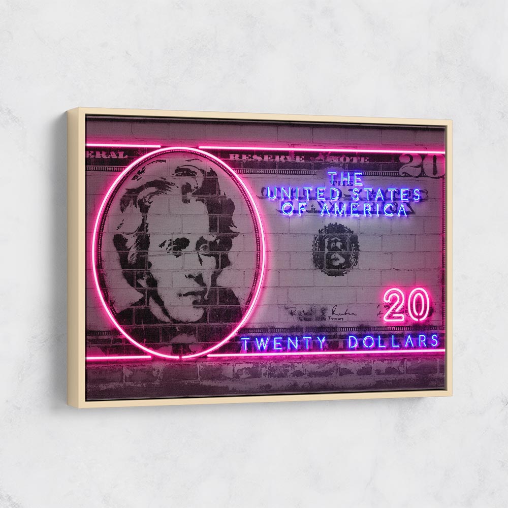 20 Dollars Neon