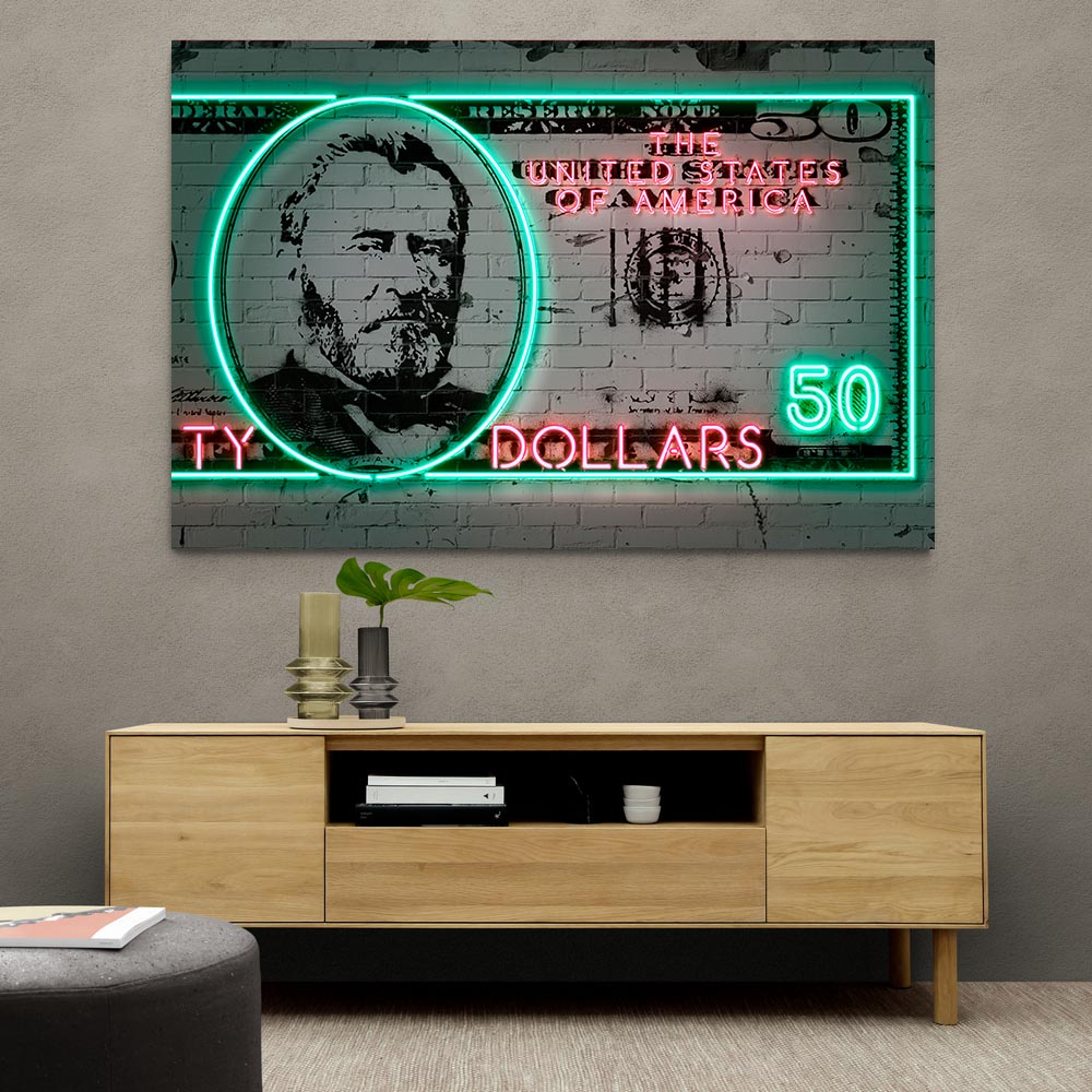 50 Dollars Neon